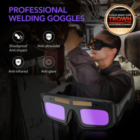 TRQWH helmet ready safety goggles compatible with TIG MIG ARC