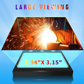 TRQWH lens uses solar cells and replaceable CR2032 battery for longer field life.