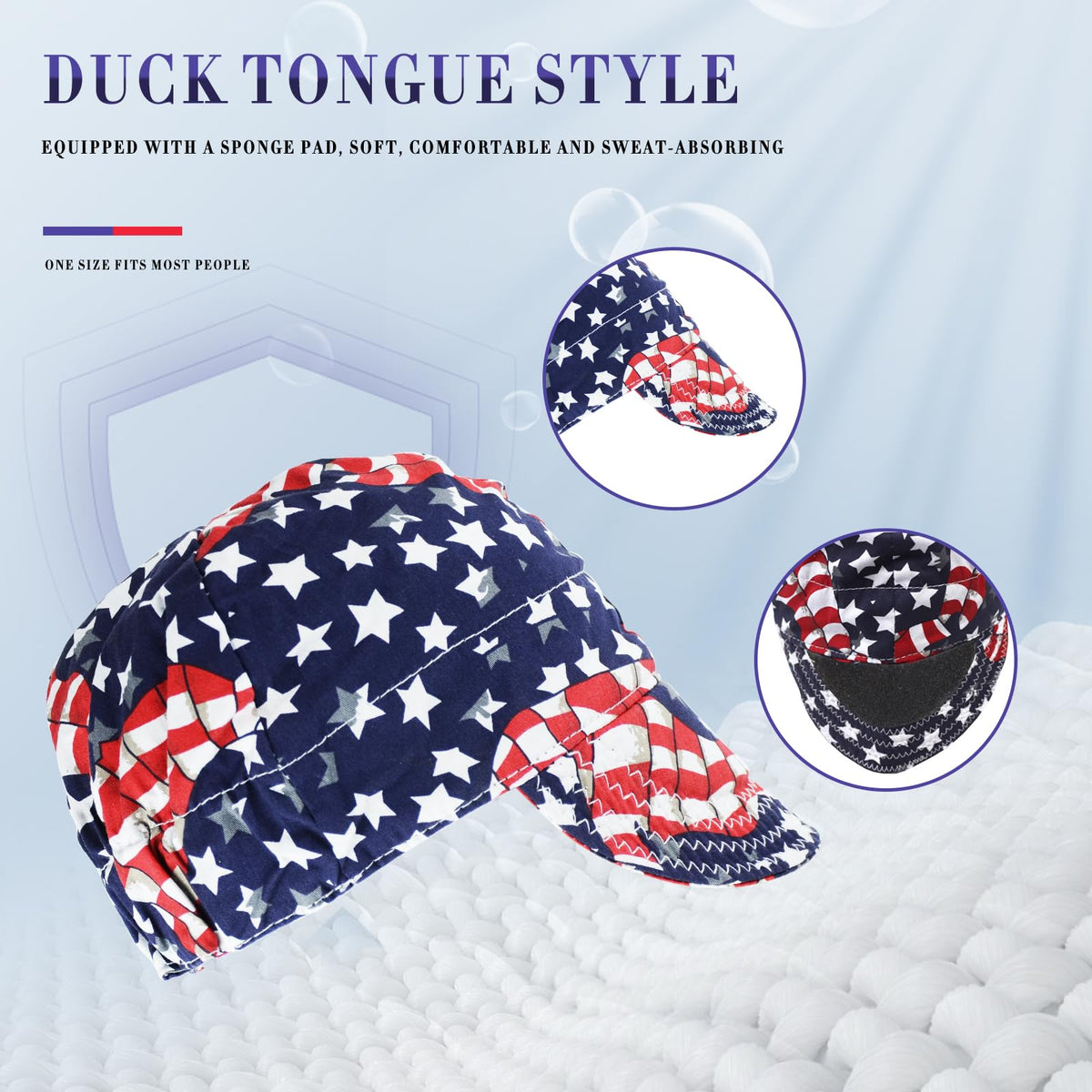 TRQWH protective cap guards against spatter and sparks during welding tasks.