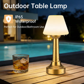 TRRMEZY Shower Lamp 18-25h battery life delivers all-night cordless illumination.