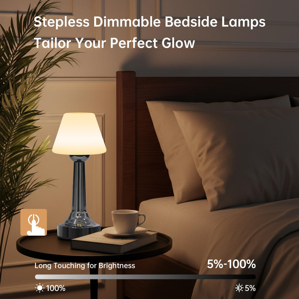 TRRMEZY lamp offers warm natural and cool white settings