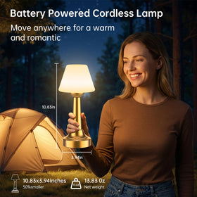 TRRMEZY Shower Lamp USB-C recharge enables quick power-ups.