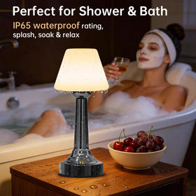 TRRMEZY waterproof bathroom lamp with IP65 supports humid spaces