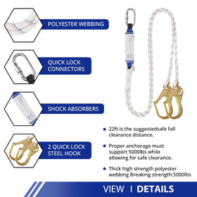 TRSMIMA full-body construction harness ideal for construction and demolition work.