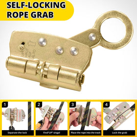 TRSMIMA steel-snap-hooks provide reliable, corrosion-resistant connections.