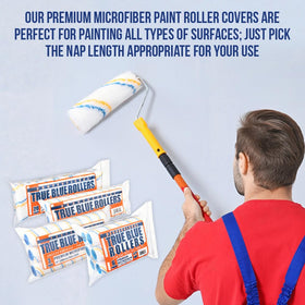 True Blue professional-grade roller for durable, reliable performance.