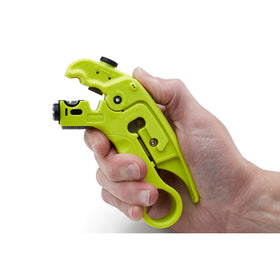 TRUE CABLE ergonomic grip helps reduce installer fatigue during long sessions.