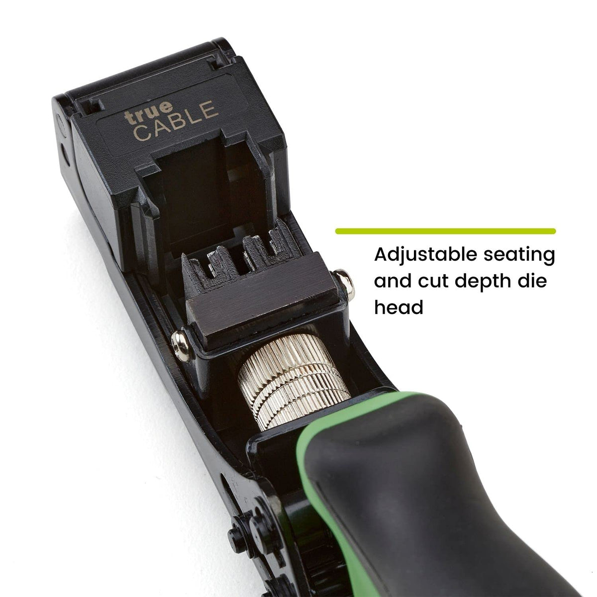 TRUE CABLE heavy-duty carbon steel construction for rugged field performance