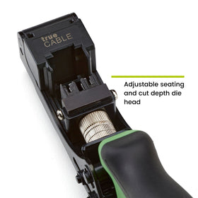 TRUE CABLE heavy-duty carbon steel construction for rugged field performance