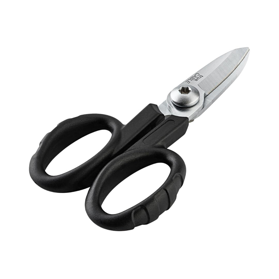 TRUE CABLE Kevlar Shear Scissors with 5.5 inch blade for precise aramid cuts