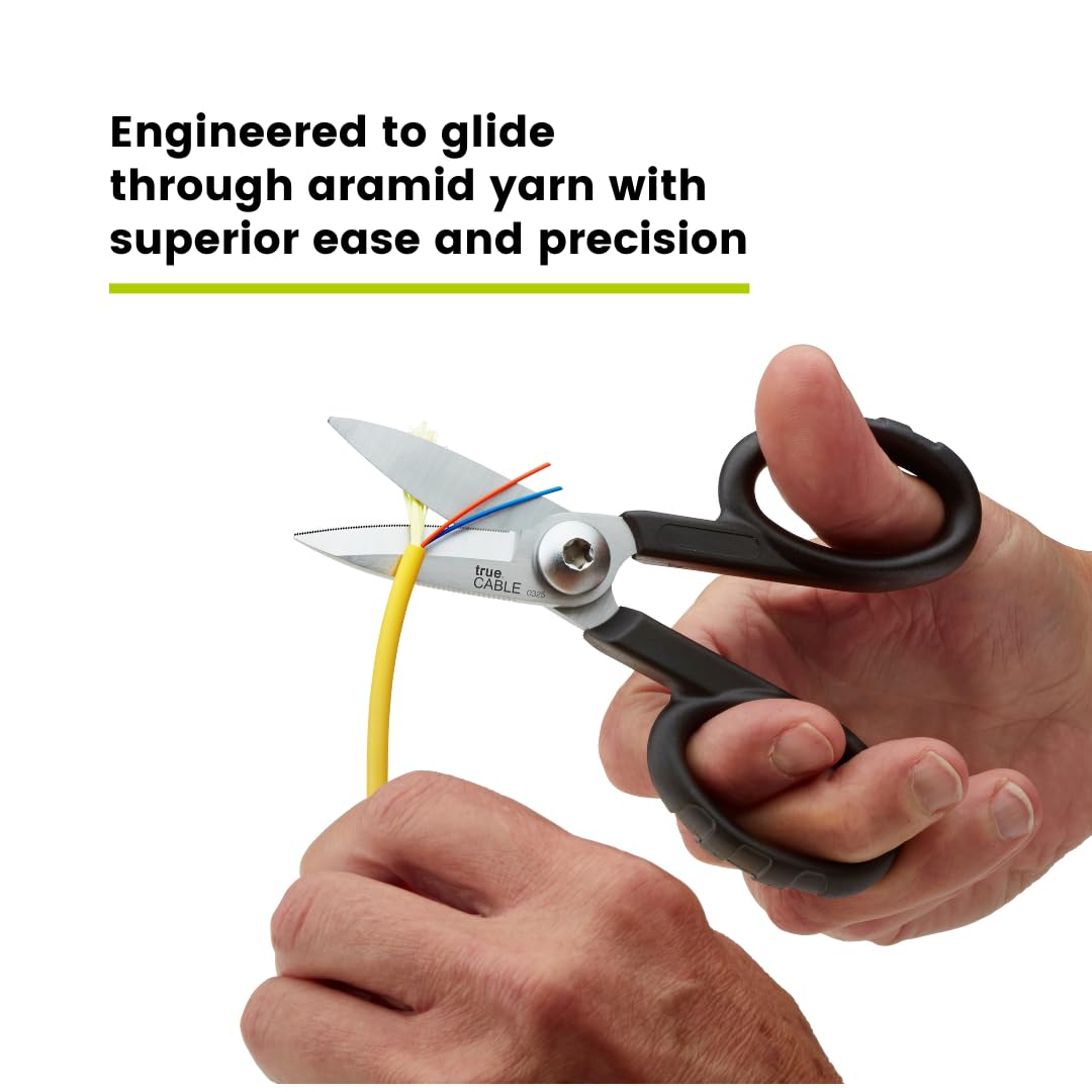 TRUE CABLE 5.5 inch blades speed up fiber optic prep