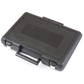 Case arranged for cameras, electronics, tools, and testing gear
