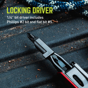 TRUE Titanium Block Multitool flat edge scraper for cleaning and quick tasks.