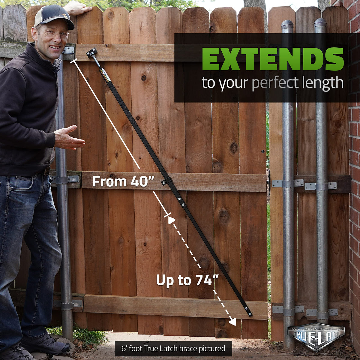 True Latch easy-install kit enables tool-free adjustments