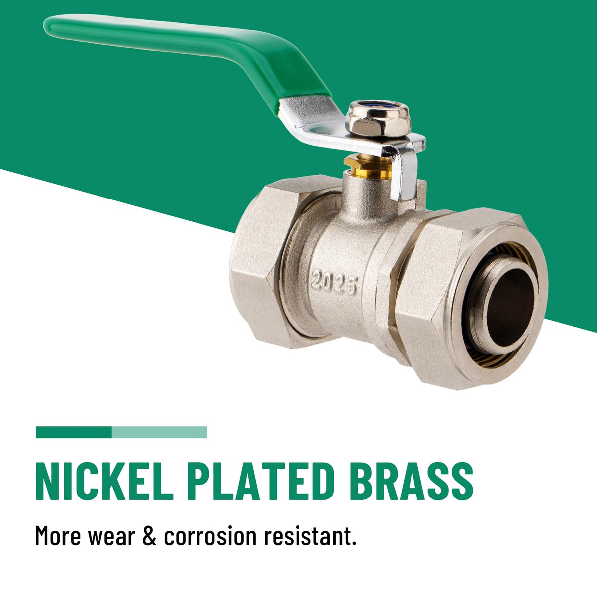 TRUCFUSION easy-install inline valve suitable for home workshop or garage.