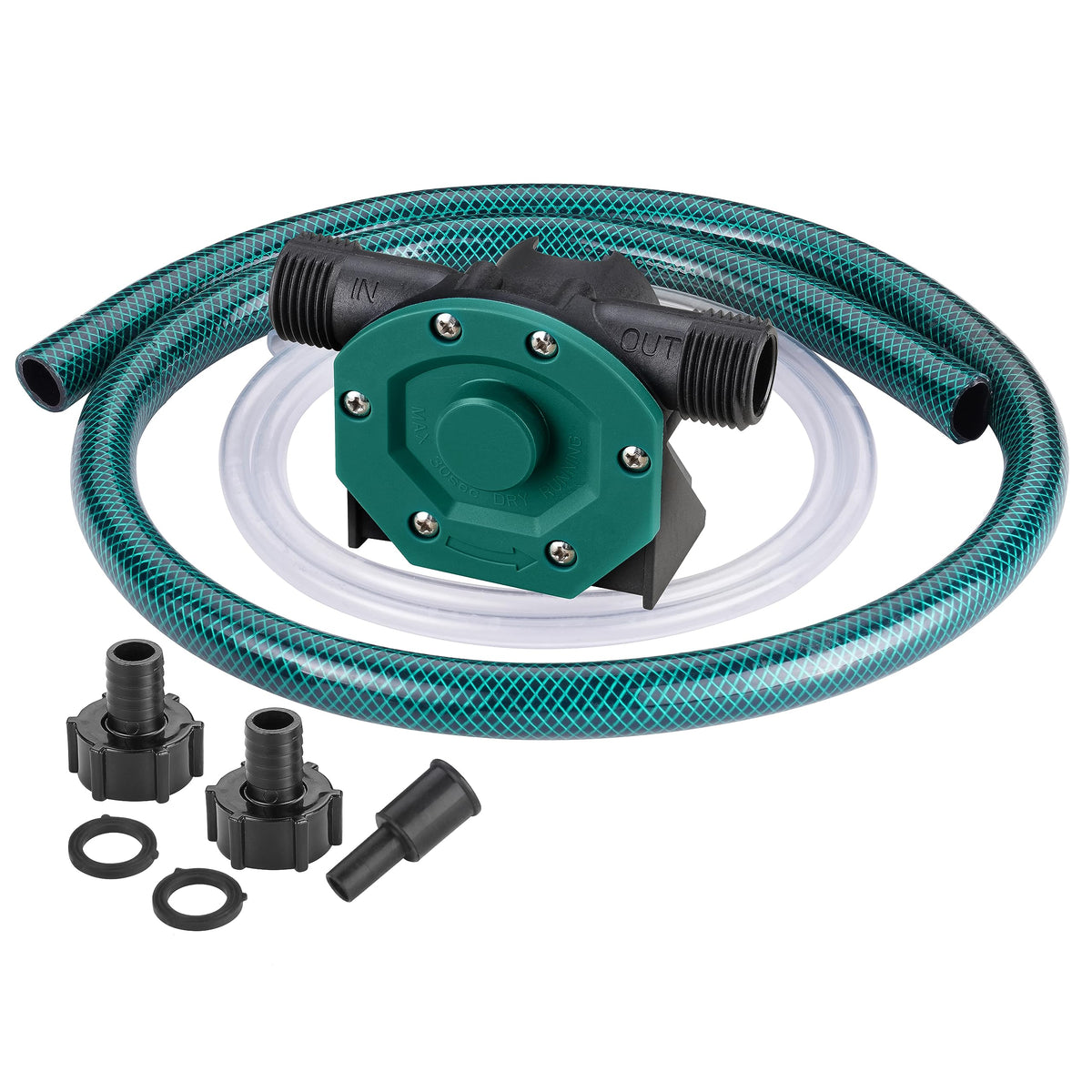 TRUPOW drill pump kit assembly ready for quick water transfers