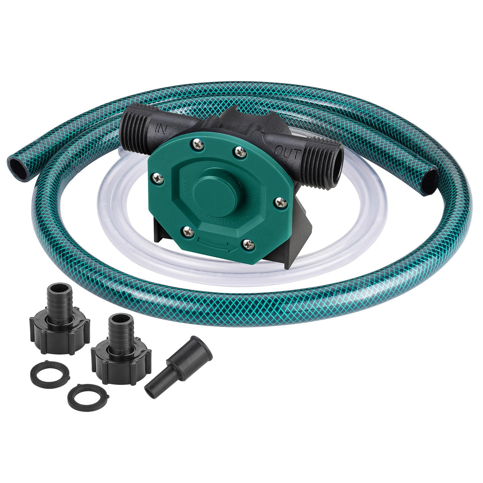 TRUPOW drill pump kit assembly ready for quick water transfers