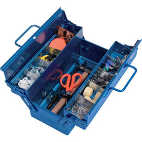 Trusco ST-350-B lock area image suggests optional cylinder lock for security.