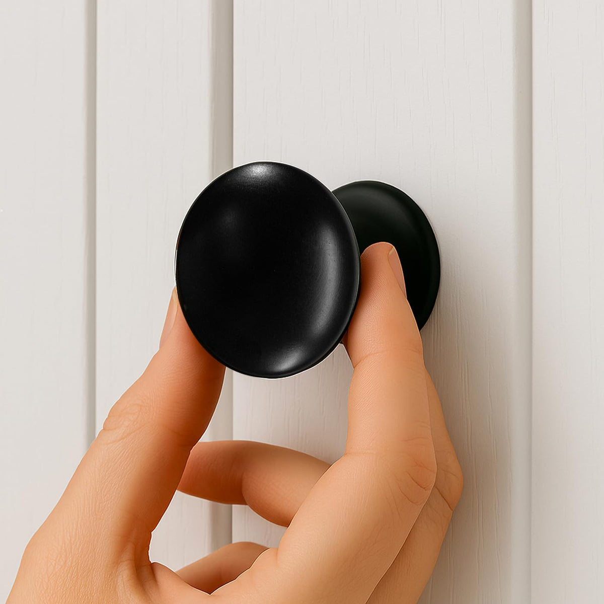 Trust4Care zinc die-cast knobs with matte finish resist wear and smudges
