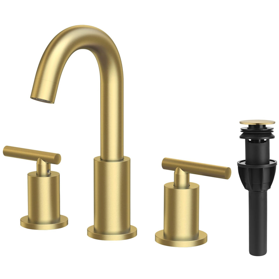 Trustmi faucet with swivel spout for flexible sink use and full reach