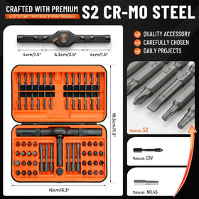 Trutob furniture assembly toolkit in one compact package.