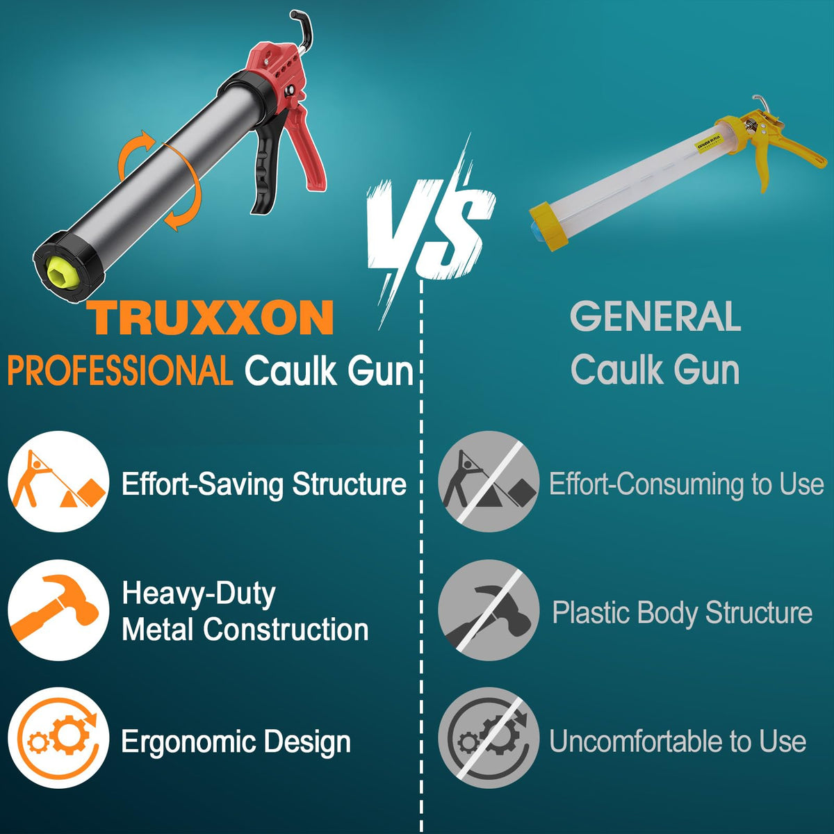 TRUXXON 18:1 thrust ratio boosts control and efficiency.