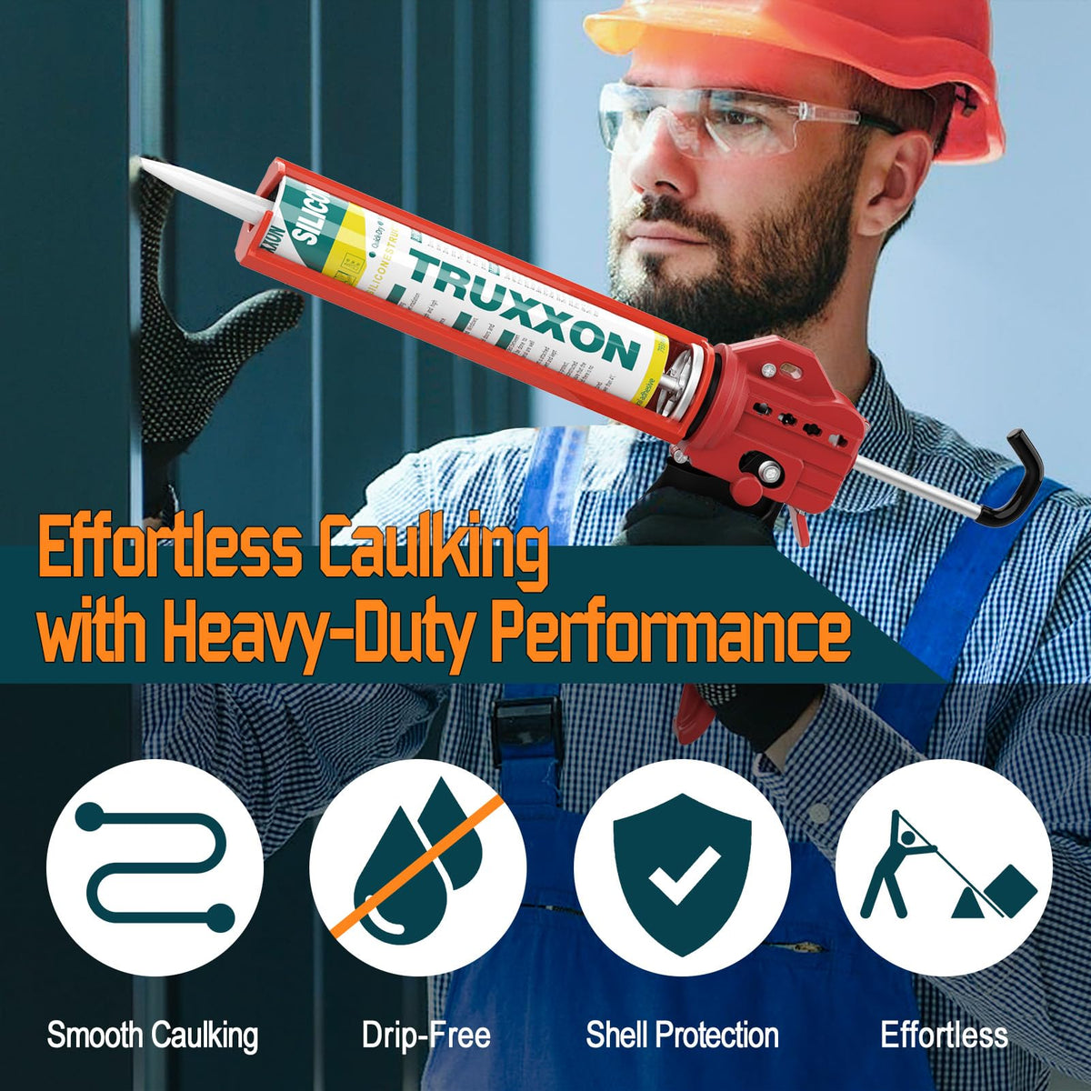 TRUXXON fits silicone tubes 9–11 oz for fast, compatible use.