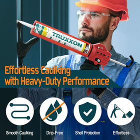 TRUXXON fits silicone tubes 9–11 oz for fast, compatible use.