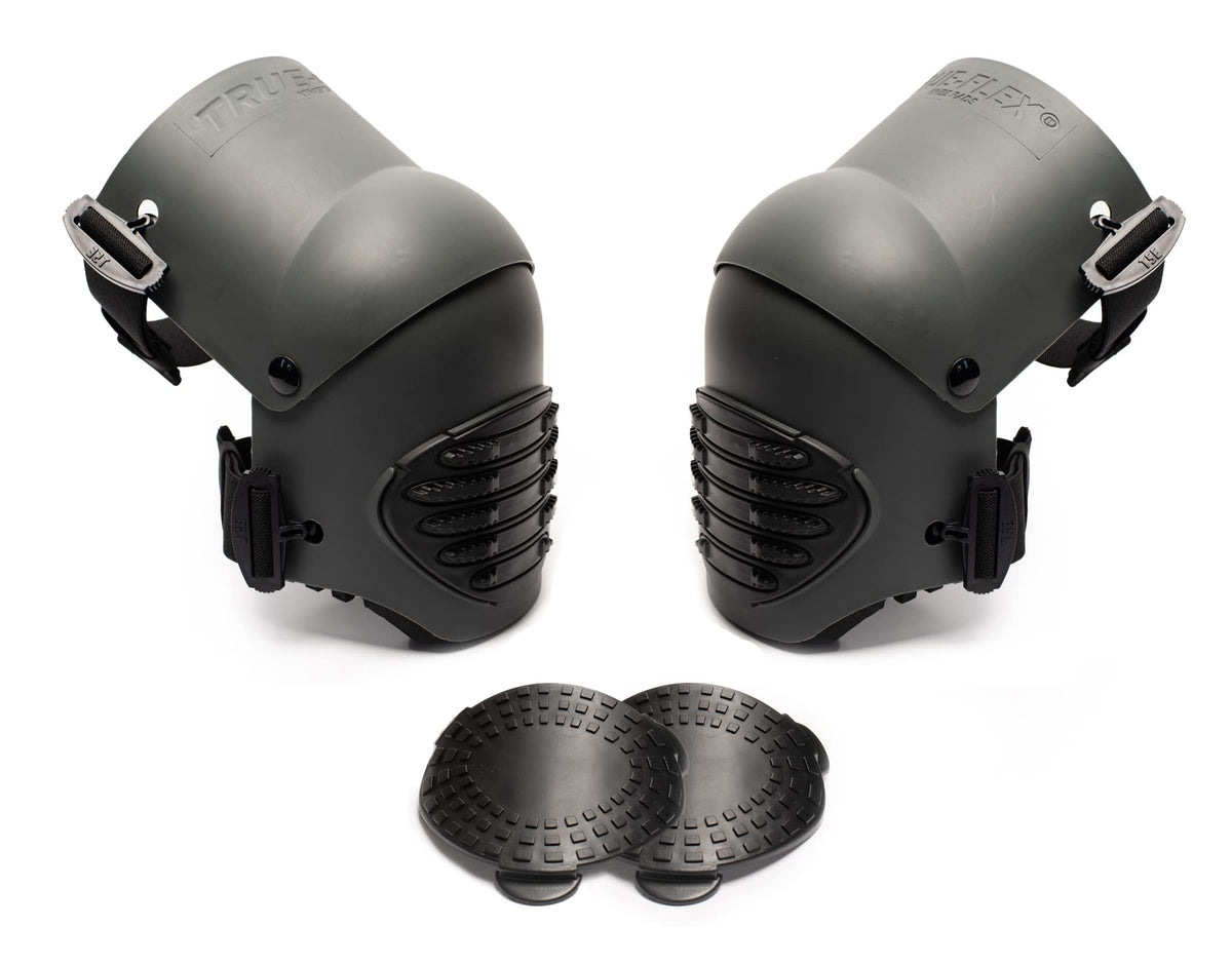 TSE Safety Flex Work Knee Pad air vent system keeps knees cooler.