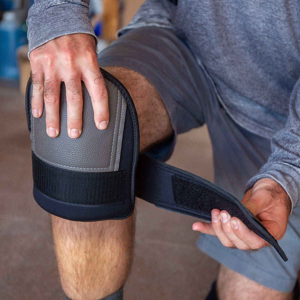 TSE Safety Super Soft Knee Pads wipe clean easily after messy projects for quick reuse