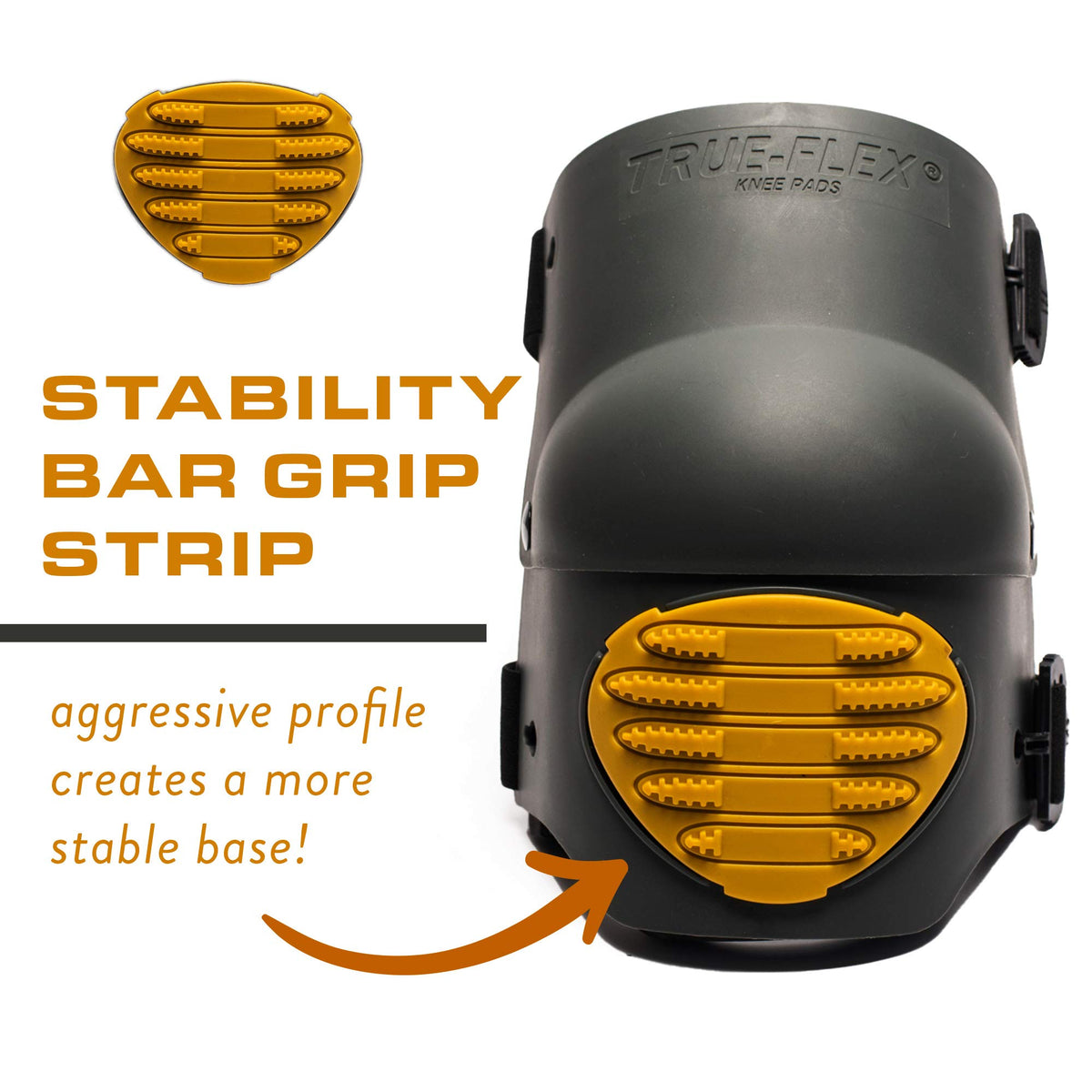 Non-slip thigh supports and adjustable straps keep knee pads secure during busy tasks.