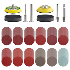 Tshya 240pcs 2-inch sanding discs kit with versatile grit options