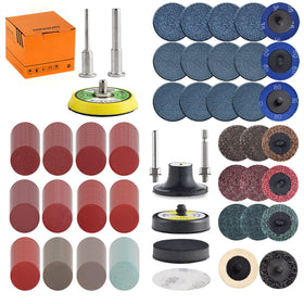 Tshya 270Pack 2-inch discs kit for versatile polishing and finishing