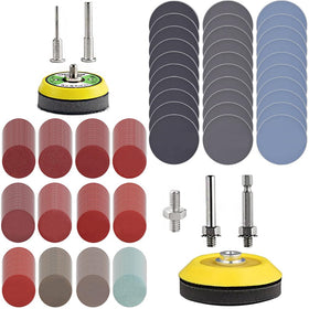 Tshya 279 backer plate attachment for quick tool switching and secure sanding setup.