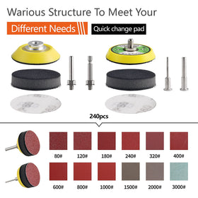 Tshya backer plate with 1/8 and 1/4 inch shanks for flexible attachment