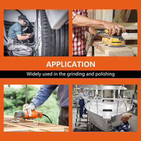 Tshya complete sanding kit on workspace for woodworking and crafts