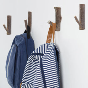 Tsnamay wooden hanger hook set in farmhouse style