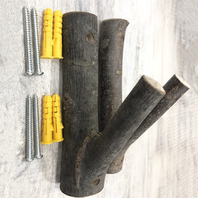 Tsnamay rustic decor uses real wood branches