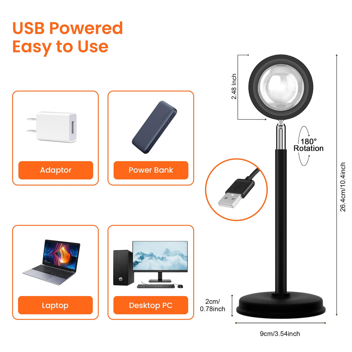 Tsrarey Sunset Lamp offers flexible operation via app or remote.