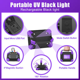 T-SUN 180° adjustable bracket for easy light positioning