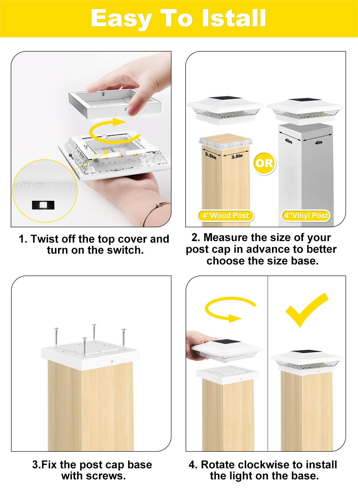T-SUN packaged six-pack lights showcase a complete solar solution