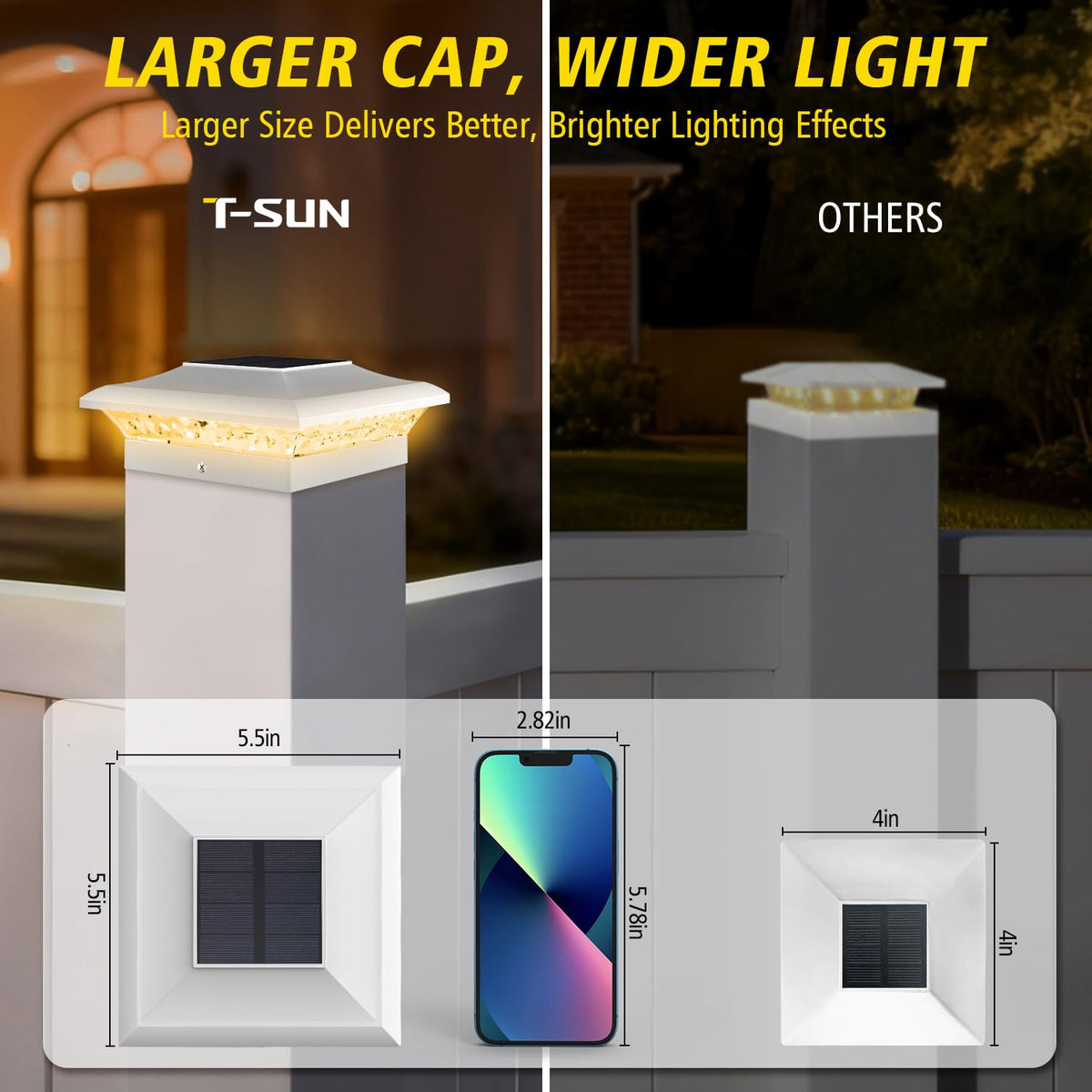 T-SUN solar panel closeup highlights energy efficiency and easy charging