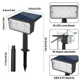 T-SUN dual modes illuminate with high brightness or energy-saving option