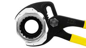 Tsunoda WP-300SC-S side view highlighting compact profile for tight spaces