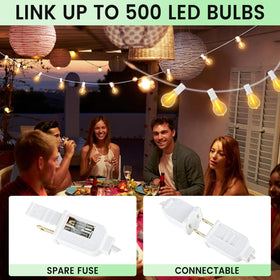 Tswayflort warm white ambience enhances outdoor gatherings.