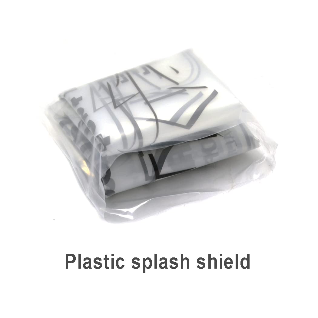 TT FLEX Kleer Drain plastic splash shield for easier cleanup