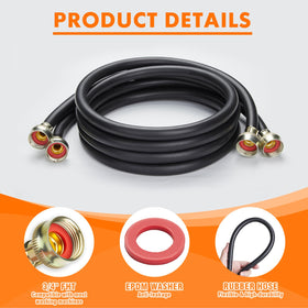 TT FLEX 3/4in FHT hose for universal washer connections