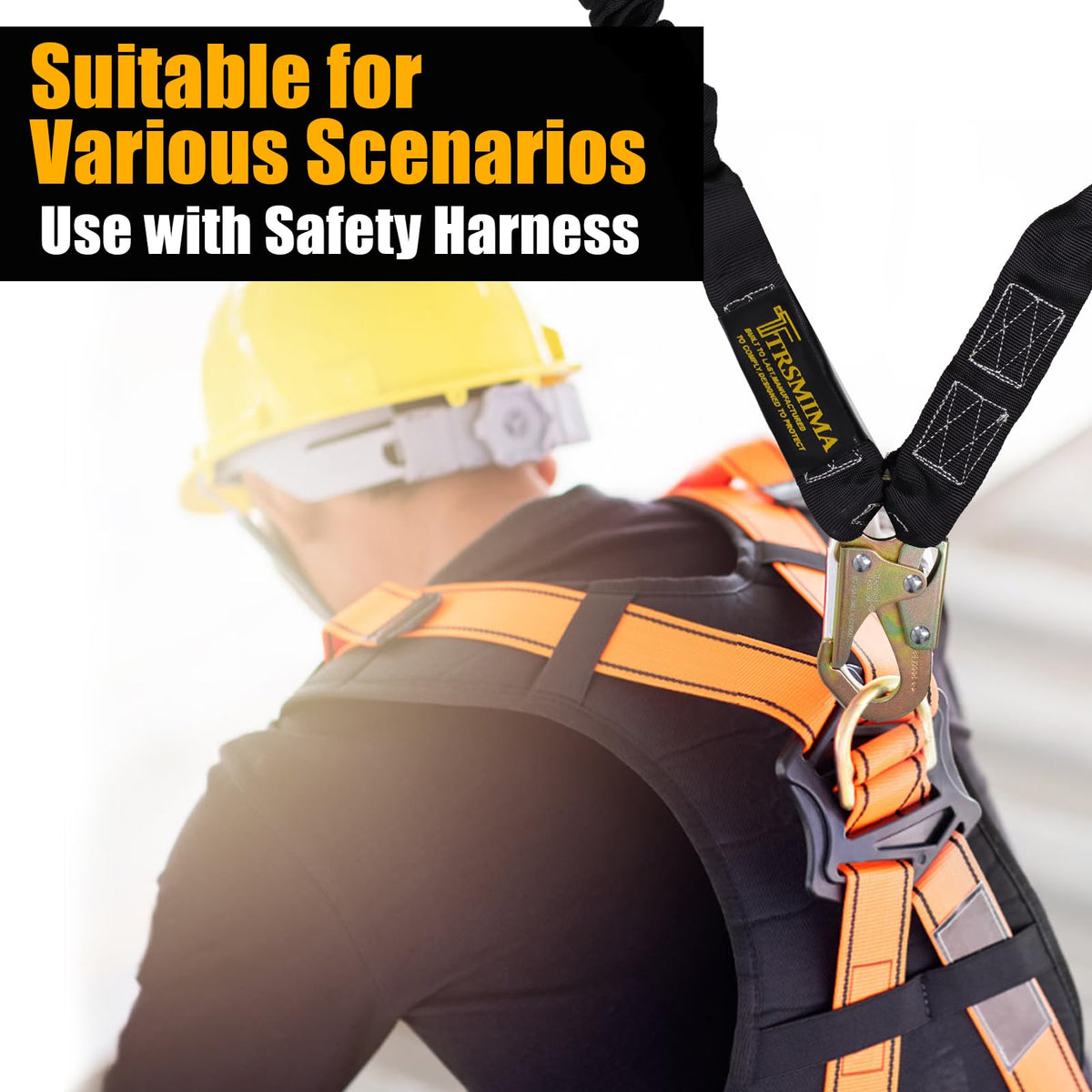 TT TRSMIMA ANSI Z359.13 and OSHA-compliant safety solution for construction and climbing.