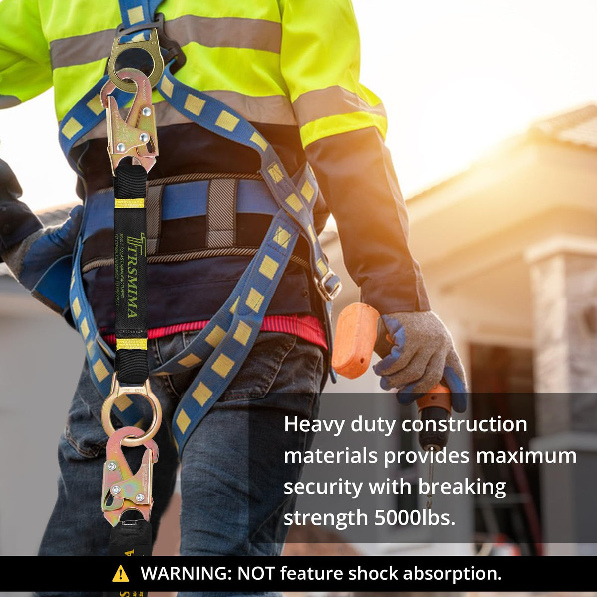 TT TRSMIMA back-d-ring attachment shows easy access for harness adjustments.