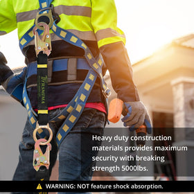TT TRSMIMA back-d-ring attachment shows easy access for harness adjustments.